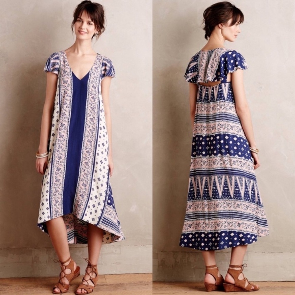 NWOT Anthropologie Maeve Swingtide Summer Dress